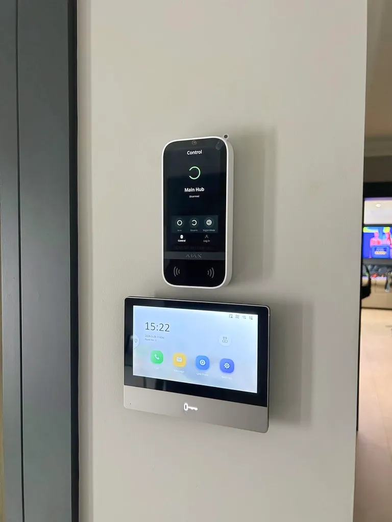 Phoenix Fire and Security - Ajax Intruder Alarm and Keypad installation - Scotland